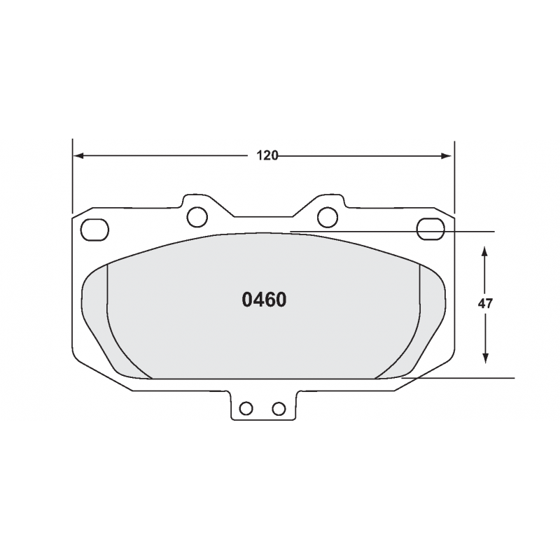 Sprint / medium distance compound with smooth bite. Race brake pads - Mitsubishi
Nissan
Subaru